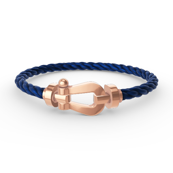 [Azure Tears]FORCE LARGE HORSESHOE BRACELET - ROSE GOLD