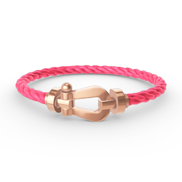 [Azure Tears]FORCE LARGE HORSESHOE BRACELET - ROSE GOLD