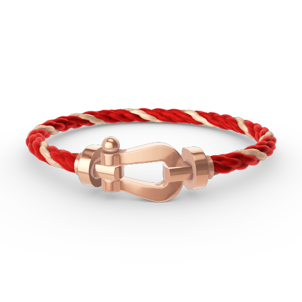 [Azure Tears]FORCE LARGE HORSESHOE BRACELET - ROSE GOLD