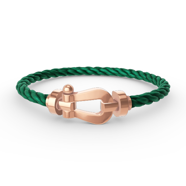 [Azure Tears]FORCE LARGE HORSESHOE BRACELET - ROSE GOLD