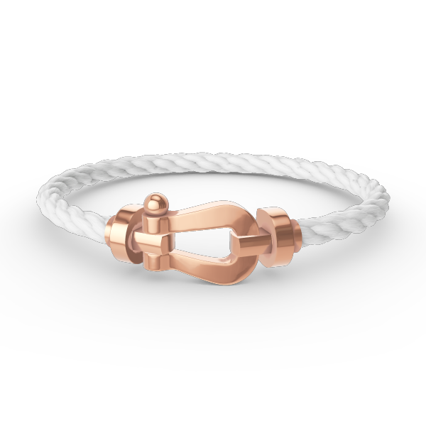 [Azure Tears]FORCE LARGE HORSESHOE BRACELET - ROSE GOLD