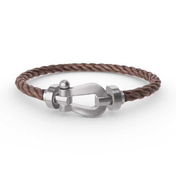[Azure Tears]FORCE LARGE HORSESHOE BRACELET - WHITE GOLD
