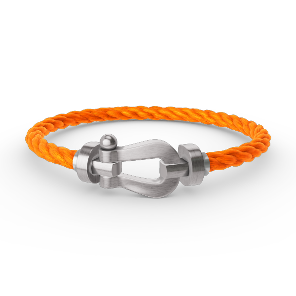 [Azure Tears]FORCE LARGE HORSESHOE BRACELET - WHITE GOLD
