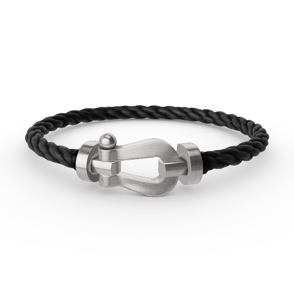 [Azure Tears]FORCE LARGE HORSESHOE BRACELET - WHITE GOLD