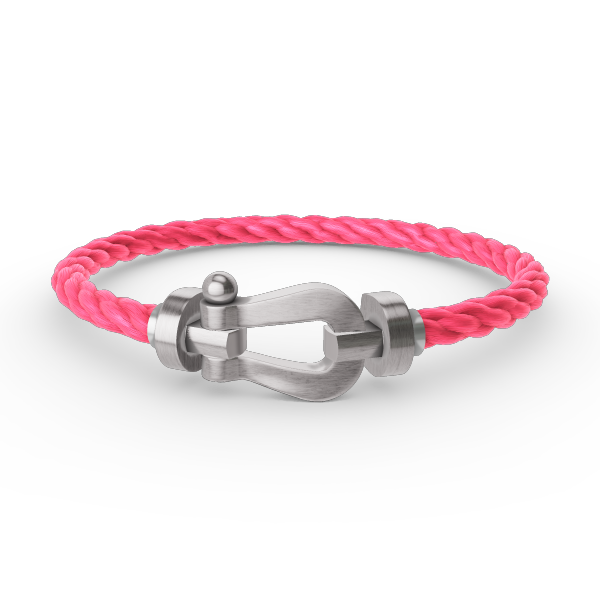 [Azure Tears]FORCE LARGE HORSESHOE BRACELET - WHITE GOLD