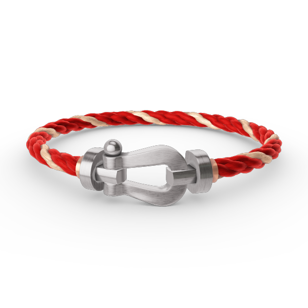 [Azure Tears]FORCE LARGE HORSESHOE BRACELET - WHITE GOLD